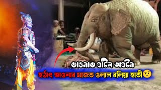 হঠাৎ ওলাল বলিয়া হাতী😑 | Assamese Vauna 2022 | অসমীয়া ভাওনা | হঠাৎ ঘটিল অঘটন🤨