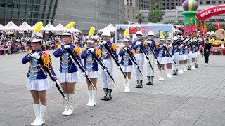 優勝-新北市永平高中!2018第2屆全國中等學校儀隊競賽北區初賽! Guard of honor game