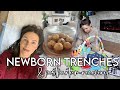 VLOG: newborn trenches, postpartum dr. visit, back at it with baking + MORE!