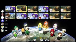 【MK8DX】交流戦 Sxt vs WiNG