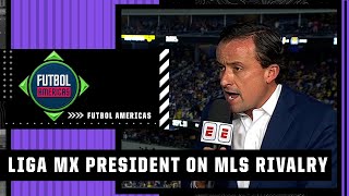 Liga MX president admits he’s ‘WORRIED’ about the league falling behind MLS  | ESPN FC