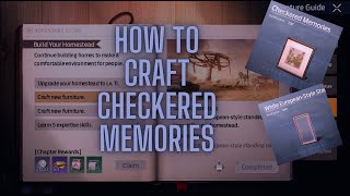 How to complete Checkered Memories, White European-Style Standing Mirror | Chapter -5 Adventre Guide