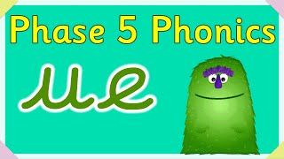 Phase 5 UE Phonics Lesson 😊 [UE Digraph] Miss Ellis 💜 #uesound