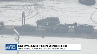 Maryland teen arrested, charged for threatening to shoot Oxford High