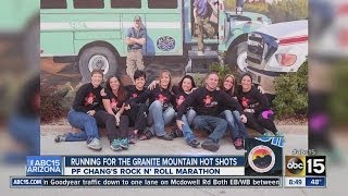 PF Chang's Rock 'n' Roll Marathon: Team runs to honor 19 Fallen Granite Mountain Hotshots