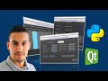 7- Python & PyQt5: Create PyQt GUI loading and displaying Class