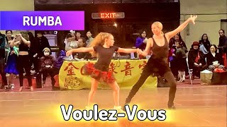🔴RUMBA ｜Nora Van Elken - Voulez-Vous｜Ballroom Dance