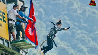 First experience of bungy jump😱  at pokhara|Short vlog