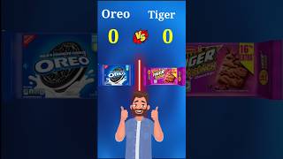 Oreo vs Tiger Krunch Biscuit ❓#shorts