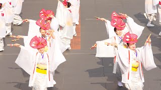 [4K] 天空しなと屋吉長　YOSAKOIさせぼ祭り 2022 土曜日 アルカス広場会場 (中央)