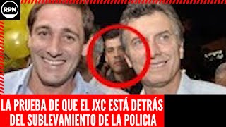 Referente de policías insubordinados es descubierto como funcionario de Julio Garro de Cambiemos.