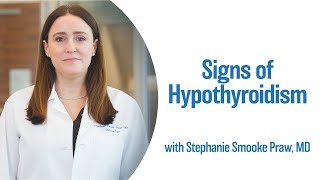 Signs of Hypothyroidism | UCLA Endocrine Center