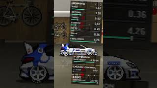 building the Peugeot 206 rally car in pixel car racer #supra #shorts #pixelcarracer #gtr #rally #omg