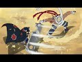 Sasuke Vs Killer Bee|sasuke First Time Use Amaterasu On Eight-tails | English Dub |ep 142|