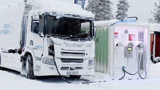 Først i Norge! En eksklusiv prøvekjøring av det nyeste innen elektrisk tungtransport