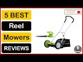 ✅  Best Reel Mower For Large Lawns In 2023 ✨ Top 5 Tested & Buying Guide