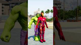 Hulk and Iron Man in Danger! Iron-Hulk Strikes Back Against Fallen Venom 🤩 #shorts