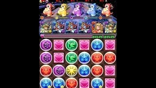 【パズドラ】  『真・無限回廊』 - ルシファーPT  1R ~ 15R  // 『진・무한회랑』 - 루시퍼PT 1층 ~ 15층