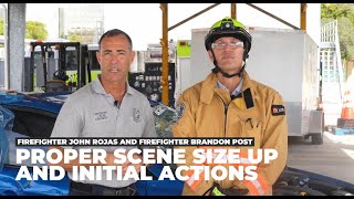 PROPER SCENE SIZE UP AND INITIAL ACTIONS
