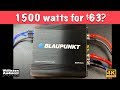 $60 Amazon Amp Making 1125 watts? Let's Find Out...[4K]