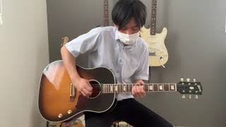 Gibson J-160E（TASQアジャスタブルブリッジ）アコースティック　サウンド