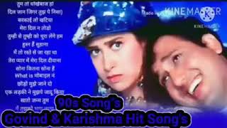 top 20 Govinda And Karishma Kapoor Songs || 90s Hit's Songs || Govinda, Karishma ||