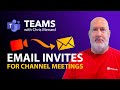 NEW feature: Teams - Send Individual Channel Meeting Invites to Members