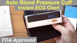 Wellue FDA Approved Wireless Blood Pressure Monitor with ECG/EKG Charts: Unboxing and 1st Look