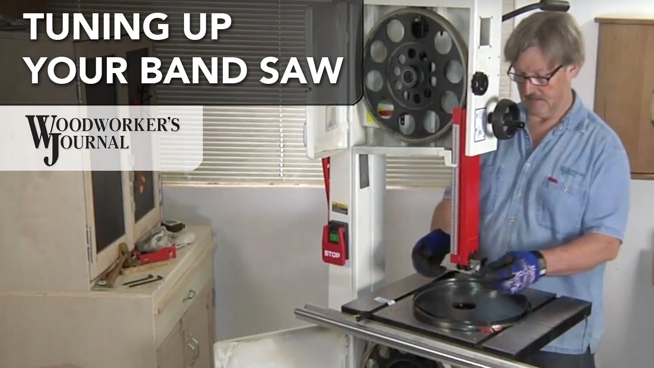 How To Tune Up And Maintain Your Band Saw - YouTube