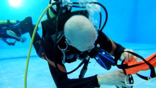 Pool training in Kaleva Swimming Center 24.1.2015