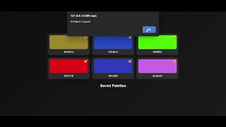 Color Palette Generator Website | HTML CSS JavaScript