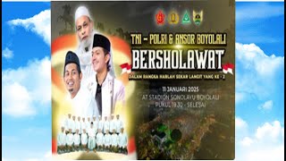 TNI DAN ANSOR BERSHOLAWAT | HABIB ZAIDAN BIN YAHYA | SEKAR LANGIT