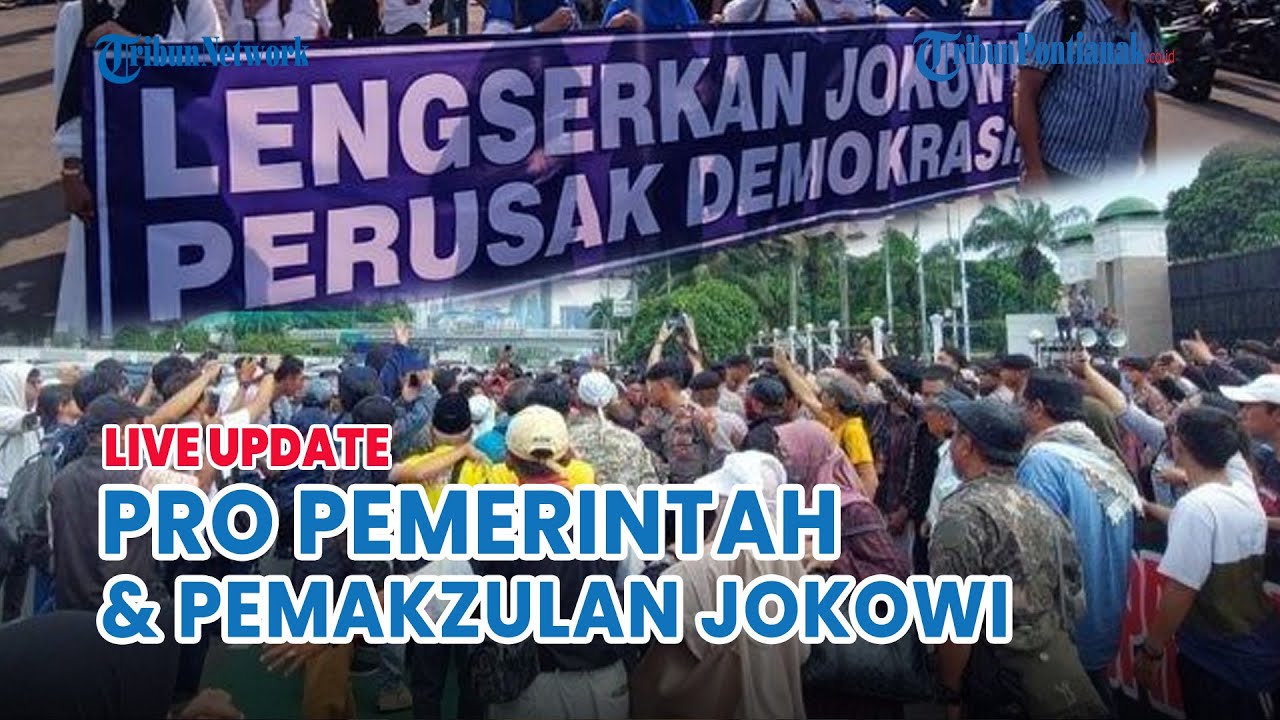 🔴 Aliansi Mahasiswa Seluruh Indonesia Gelar Demo Tuntut Pemakzulan ...