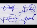 Fahad name signature || F name signature || Billionaire