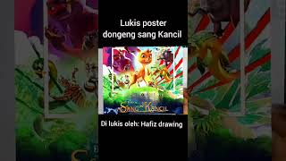 Cara lukis sang Kancil dari animasi dongeng sang Kancil #shorts