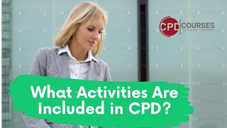 What Activities Are Included in CPD | CPD | CPD Courses