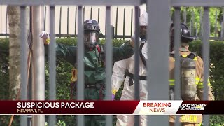 Investigation underway after suspicious package found at ICE facility in South Florida