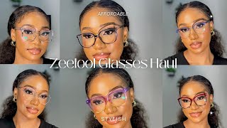 AFFORDABLE \u0026 STYLISH ZEELOOL GLASSES UNBOXING AND TRY-ON HAUL | GET 10% OFF!