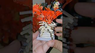 Match strick Craft flowervous ideas💡. #viralvideo #youtubeshorts #craft #diy