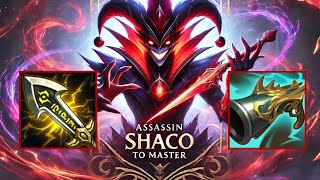 Assassin Shaco to Master in Season 15 - Dia Rank [League of Legends] Full Gameplay - Infernal Shaco