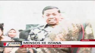 Mensos Idrus Marham Ke Istana Temui Presiden Jokowi