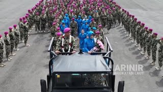 Upacara SPESIAL Sertijab dan TRADISI KOMANDAN terbaik marinir