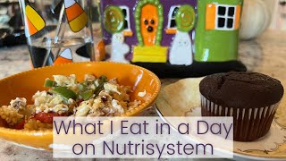 WHAT I EAT IN A DAY on Nutrisystem - SmartCarbs, Powerfuels, Extras