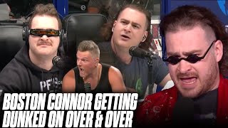Pat McAfee Show's Boston Connor Getting Dunked On | Best Moments