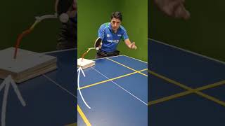 Return Forehand Inside Side Serve With Forehand TopSpin #shorts #meyzileyoutubeshorts