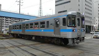 徳島線1000形回送 花畑踏切通過 JR Shikoku Tokushima Line 1000 series DMU