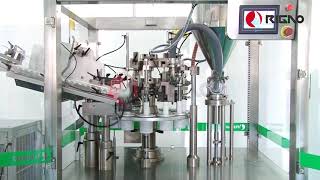 RIGAO-RGNF 80B Tube Filling and Sealing Machine