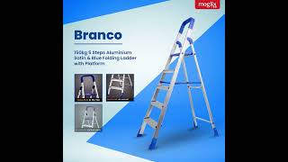 Reach New Heights with Branco's 150kg 5-Step Aluminium Folding Ladder – Unboxing \u0026 Review