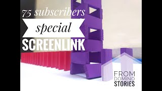 75 subcribers special screenlink