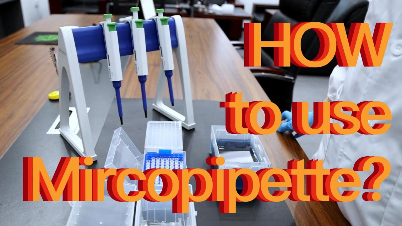 How To Use Micropipette Correctly Youtube